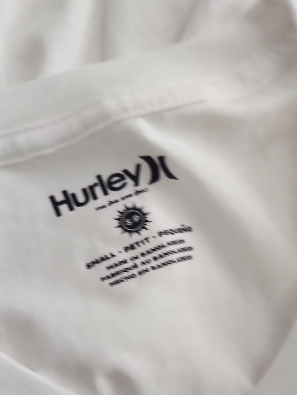 Hurley White Short Sleeve Graphic Logo T-Shirt S - Picture 3 of 6